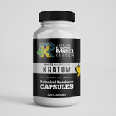 Rapper Kush Kratom - 320 Capsules All Natural Kratom